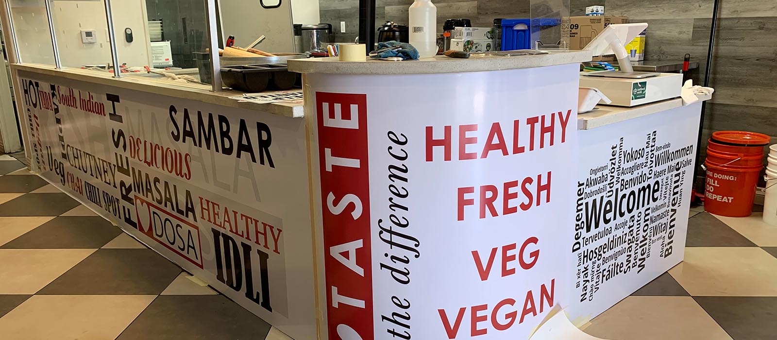 Crest Signs & Printing - Healthy Fresh Veg Vegan Work